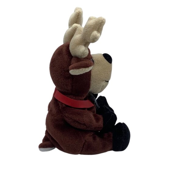 Vtg Coca-Cola 1999 Baltic Sweden Reindeer Bean Bag Plush Toy Collectible - Picture 9 of 11